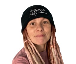 Zimní čepice - námořní modrá